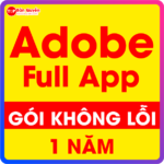 Tài Khoản Adobe Bản Quyền Full App – Gói 1 Năm