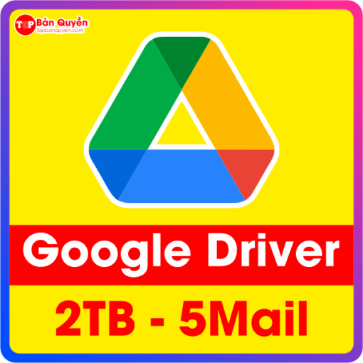 Nâng Cấp Dung Lượng Google Driver - Google One - 2TB
