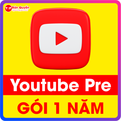 Tài Khoản Youtube Premium - Chính Chủ - 1 Năm