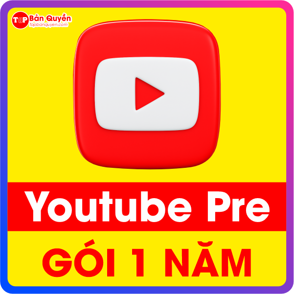 Tài Khoản Youtube Premium - Chính Chủ - 1 Năm