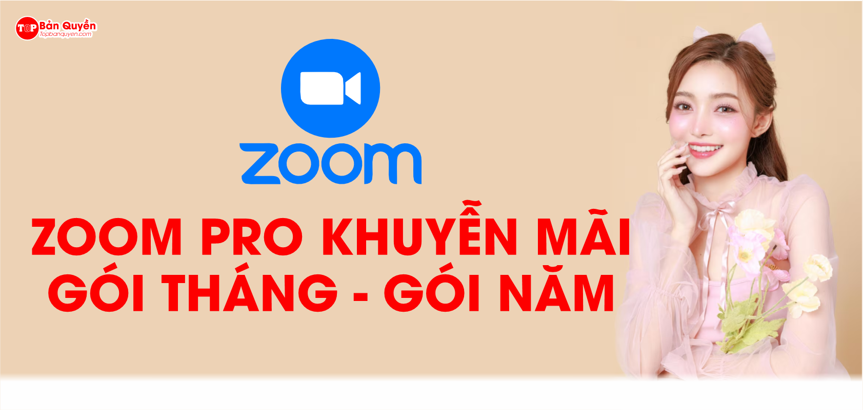 Tài khoản zoom pro 100 người